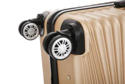 Reisekoffer Hartschalenkoffer NIA 3er Set champagner