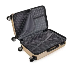 Reisekoffer Hartschalenkoffer NIA 3er Set champagner