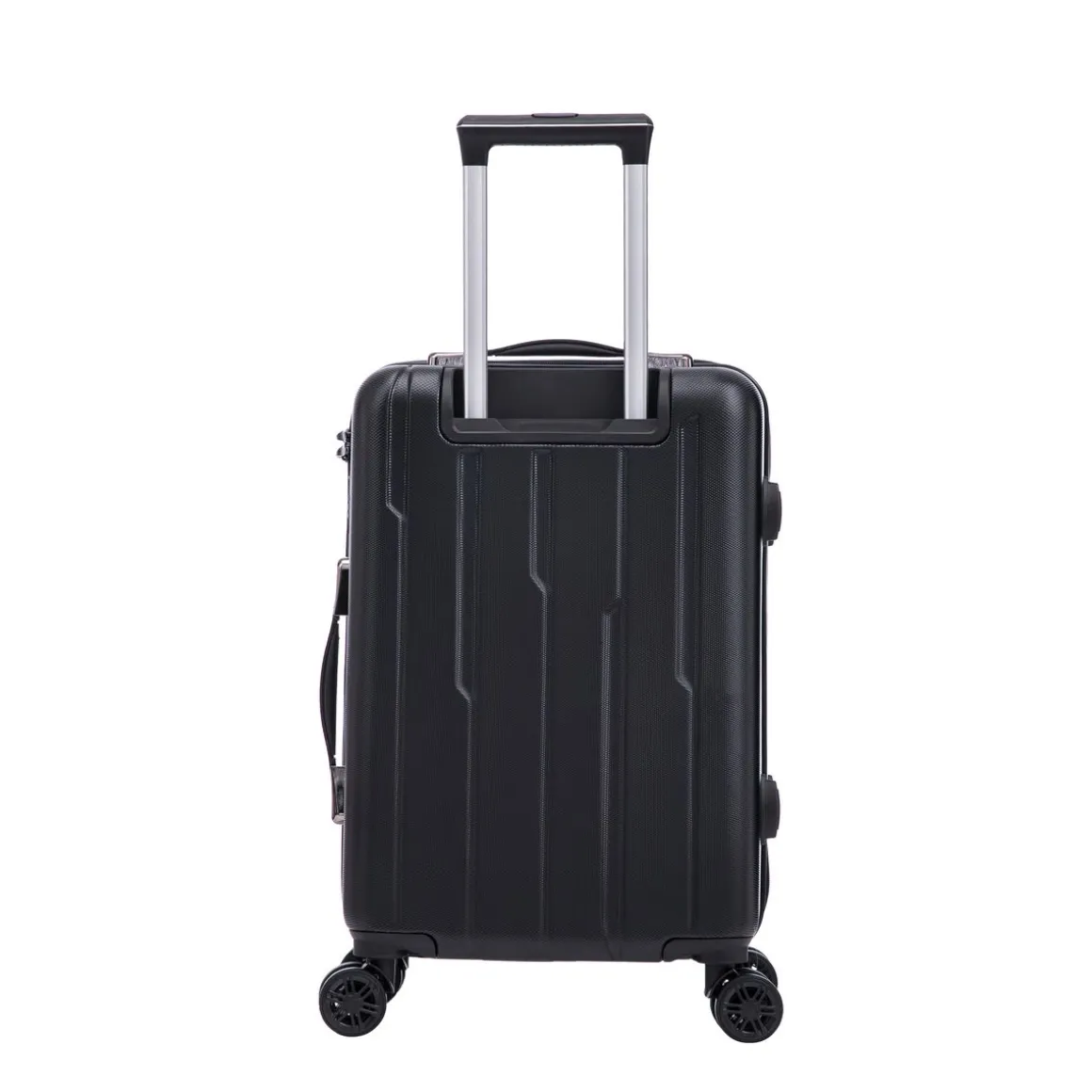 Reisekoffer Hartschalenkoffer mit Laptopfach DRAKE Grösse M schwarz