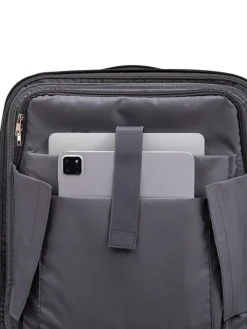 Reisekoffer Hartschalenkoffer mit Laptopfach LIMMA Grösse M schwarz