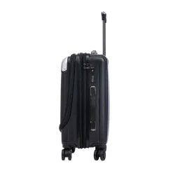 Reisekoffer Hartschalenkoffer mit Laptopfach LIMMA Grösse M schwarz