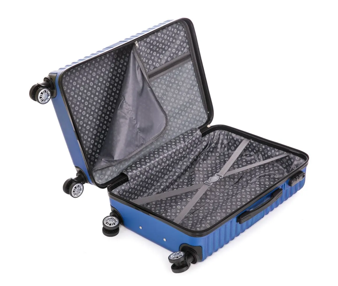 Reisekoffer Hartschalenkoffer NIA Grösse M blau