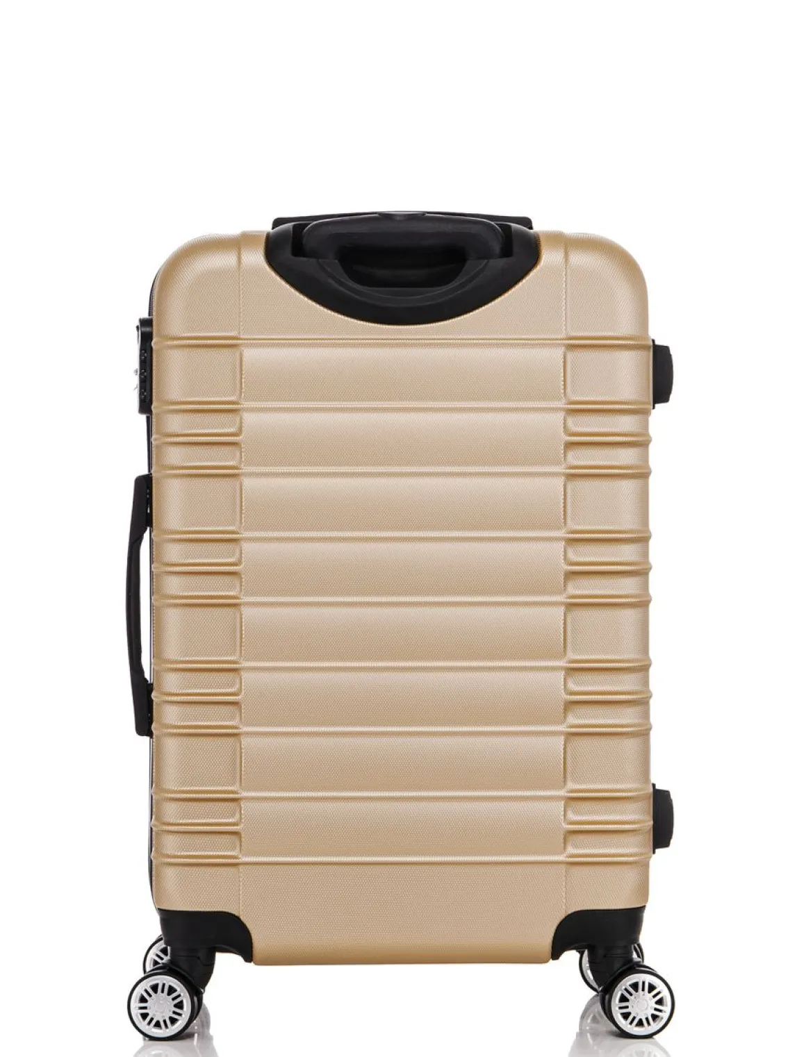 Reisekoffer Hartschalenkoffer AVA 3er Set champagner