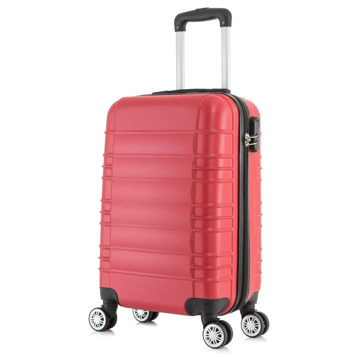 Reisekoffer Hartschalenkoffer AVA Grösse L rot