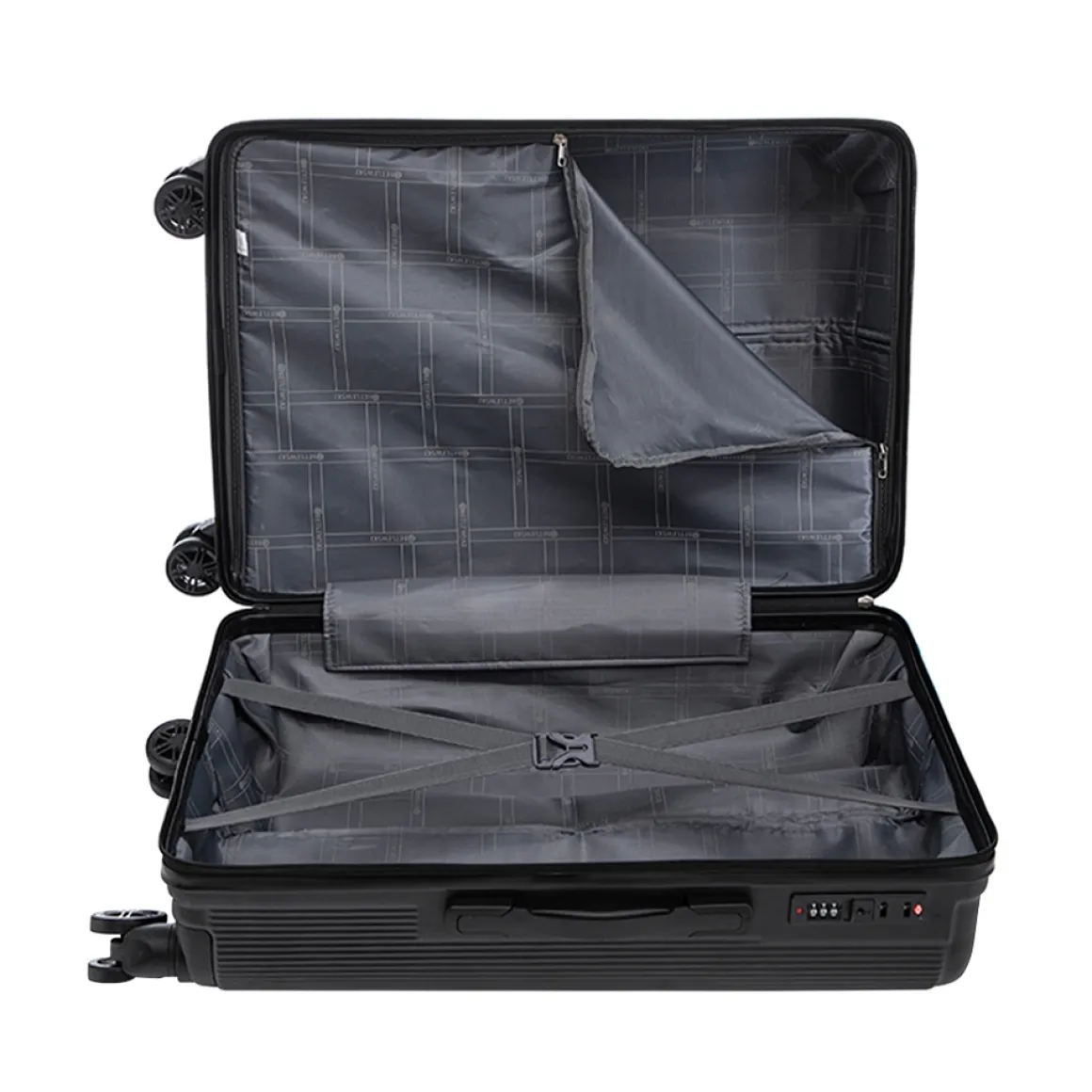 Reisekoffer Hartschalenkoffer VIRELLA 8er Set schwarz