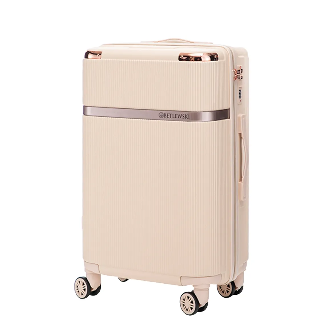 Reisekoffer Hartschalenkoffer VIRELLA 8er Set beige