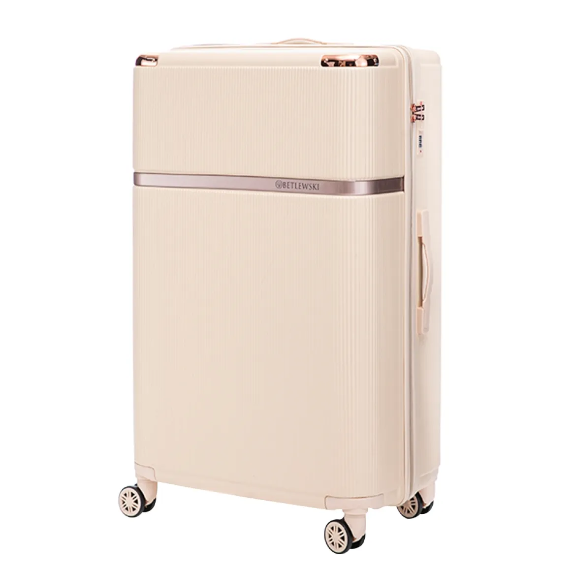 Reisekoffer Hartschalenkoffer VIRELLA 8er Set beige