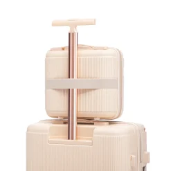 Reisekoffer Hartschalenkoffer VIRELLA 8er Set beige