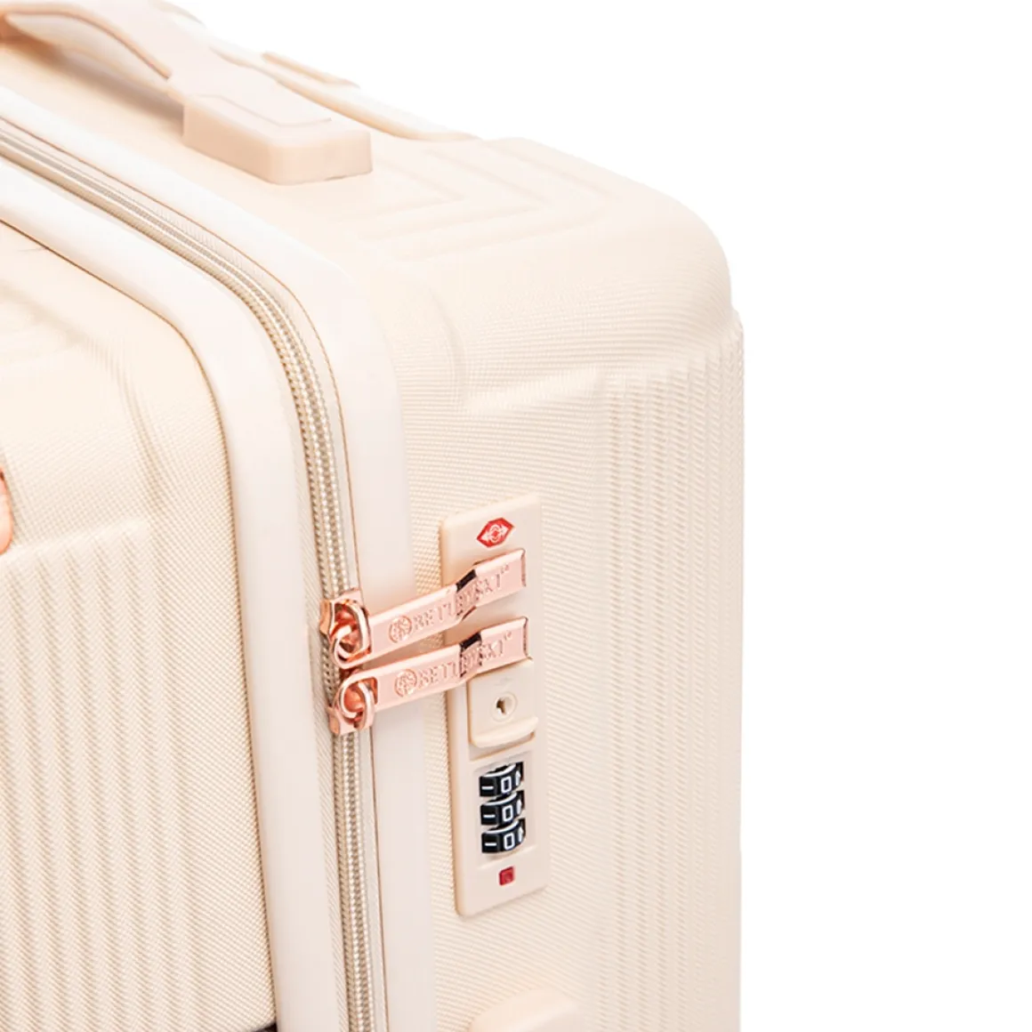 Reisekoffer Hartschalenkoffer VIRELLA 8er Set beige