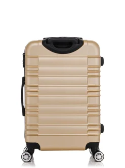 Reisekoffer Hartschalenkoffer AVA 4er Set champagner