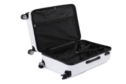 Reisekoffer Hartschalenkoffer AMY Grösse XL weiss