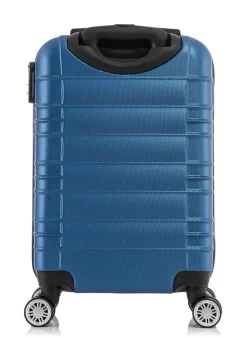 Reisekoffer Hartschalenkoffer AVA 4er Set blau