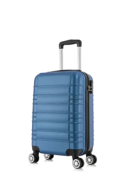 Reisekoffer Hartschalenkoffer AVA 3er Set blau