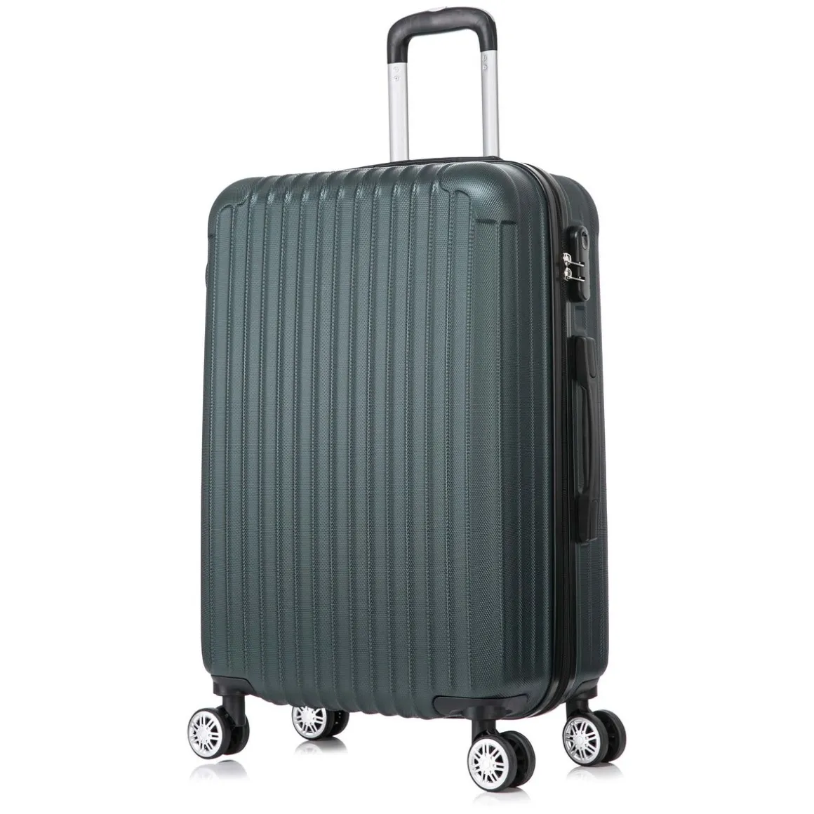 Reisekoffer Hartschalenkoffer LINN Grösse XL smaragd