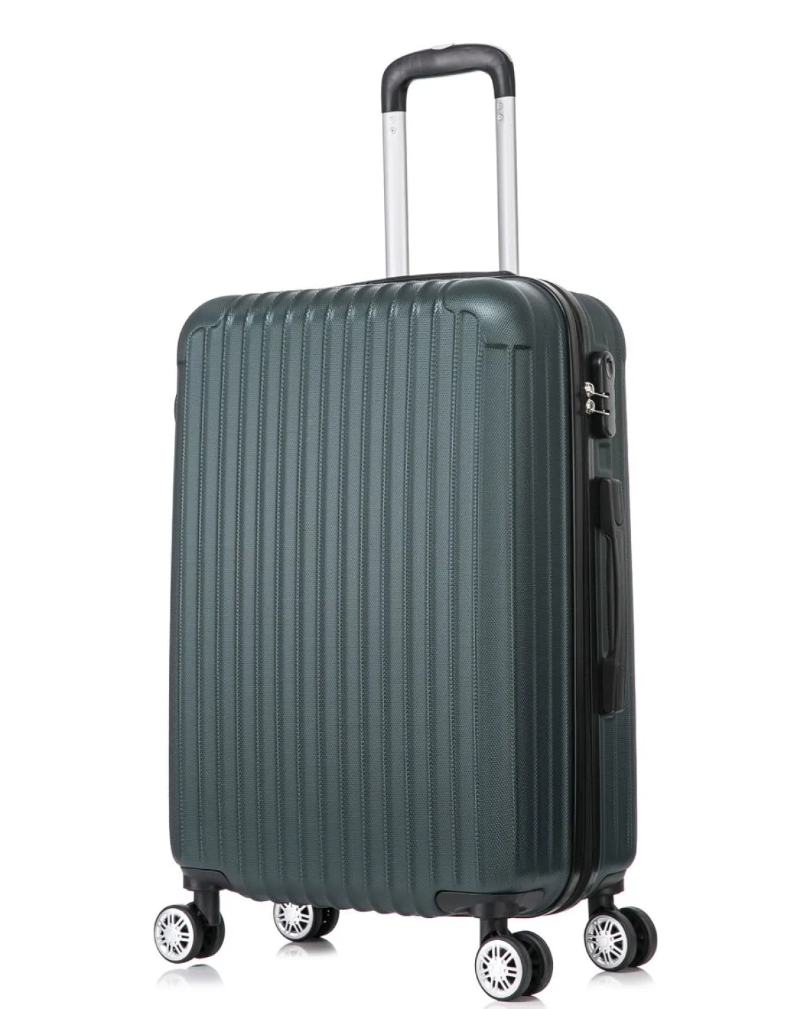 Reisekoffer Hartschalenkoffer LINN 5er Set smaragd