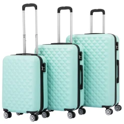 Reisekoffer Hartschalenkoffer AMY 3er Set mint