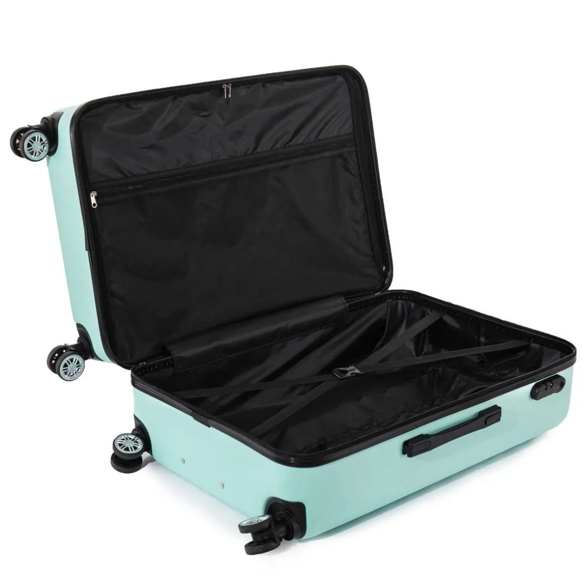 Reisekoffer Hartschalenkoffer AMY 3er Set mint