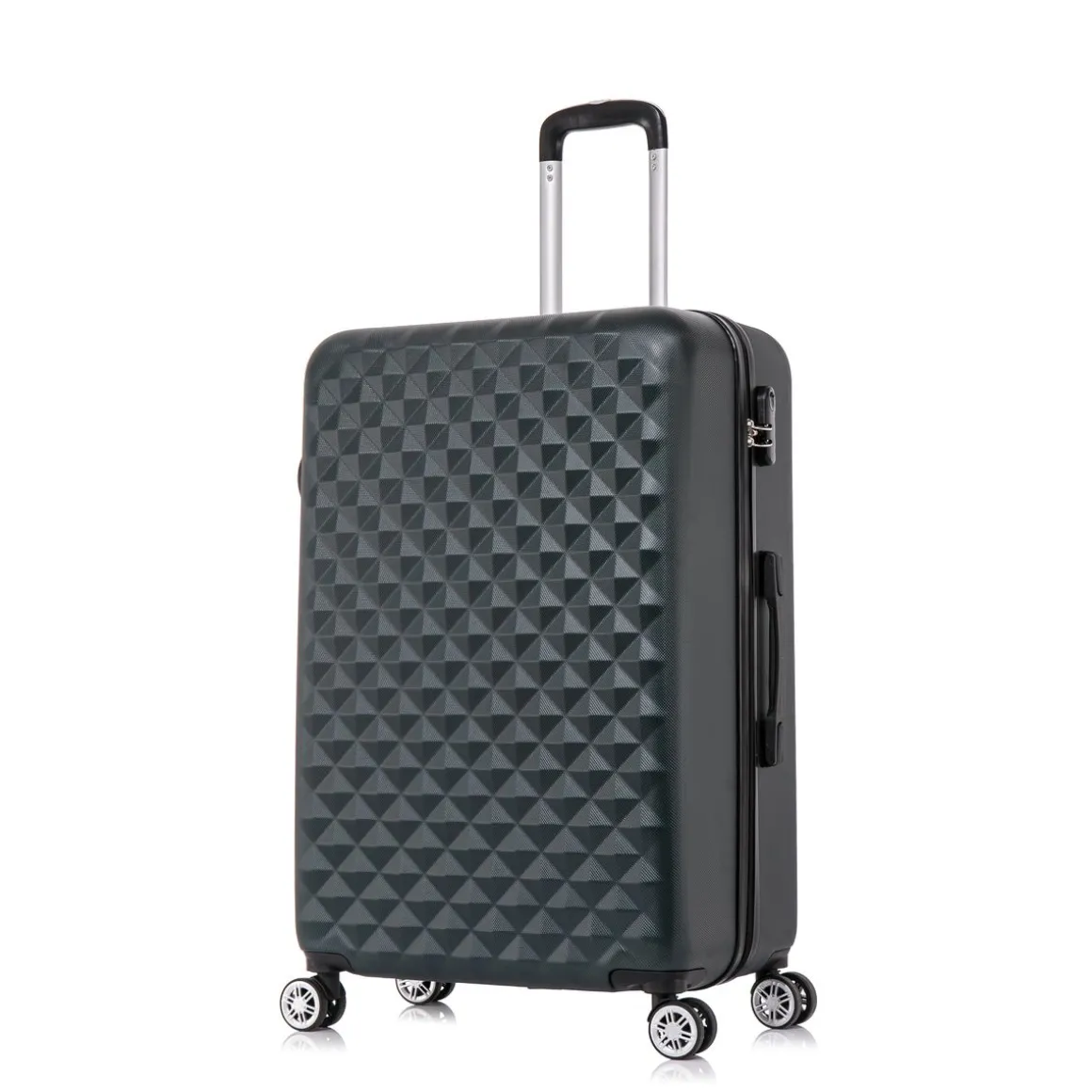 Reisekoffer Hartschalenkoffer AMY 5er Set smaragd