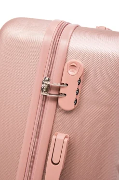 Reisekoffer Hartschalenkoffer AMY Grösse M roségold