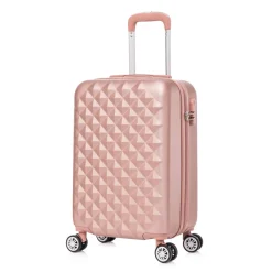 Reisekoffer Hartschalenkoffer AMY Grösse M roségold