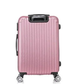 Reisekoffer Hartschalenkoffer LINN 5er Set rosa