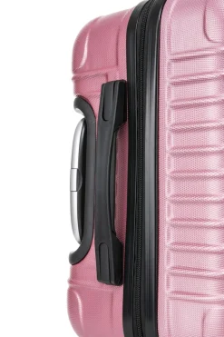 Reisekoffer Hartschalenkoffer LINN 5er Set rosa