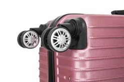 Reisekoffer Hartschalenkoffer LINN 5er Set rosa