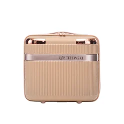 Reisekoffer Hartschalenkoffer CELENA 6er Set champagner