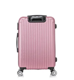 Reisekoffer Hartschalenkoffer LINN 3er Set rosa