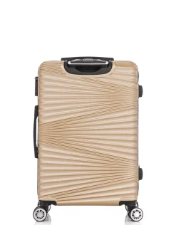 Reisekoffer Hartschalenkoffer NIA 5er Set champagner
