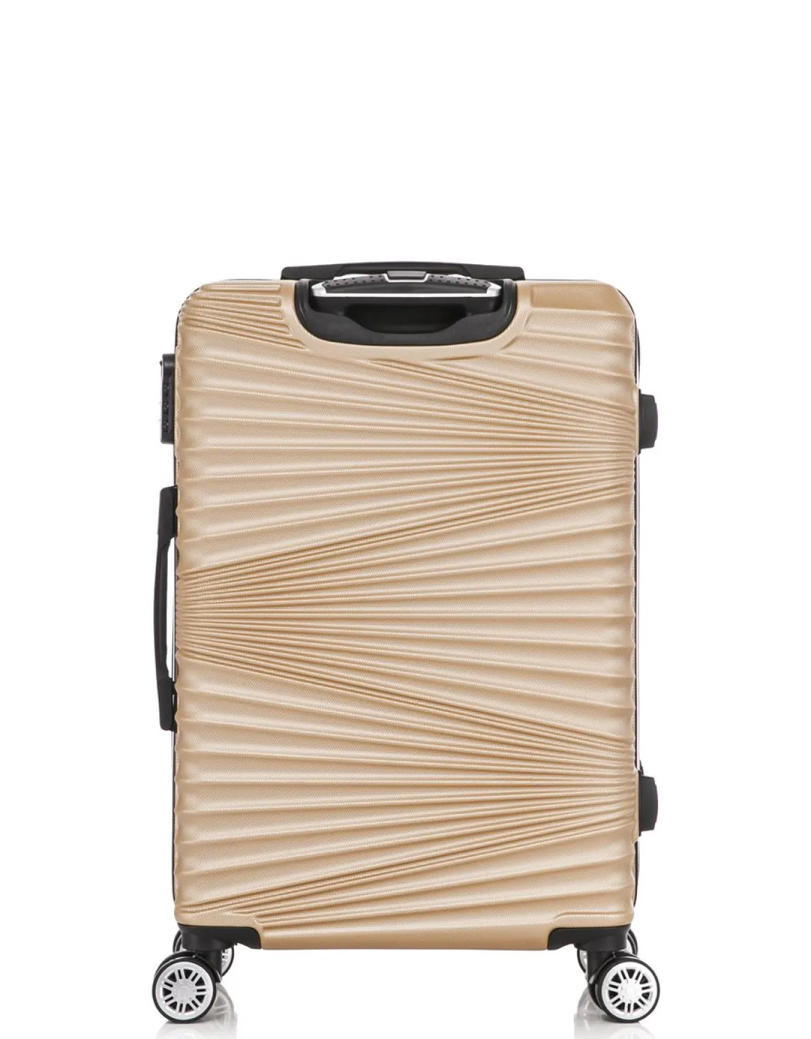 Reisekoffer Hartschalenkoffer NIA 5er Set champagner
