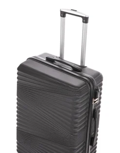 Reisekoffer Hartschalenkoffer NIA 5er Set schwarz