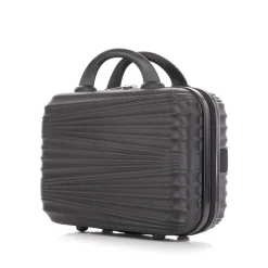 Reisekoffer Hartschalenkoffer NIA 5er Set schwarz
