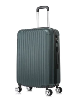 Reisekoffer Hartschalenkoffer LINN 3er Set smaragd