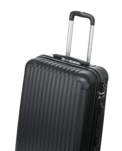 Reisekoffer Hartschalenkoffer LINN 3er Set schwarz