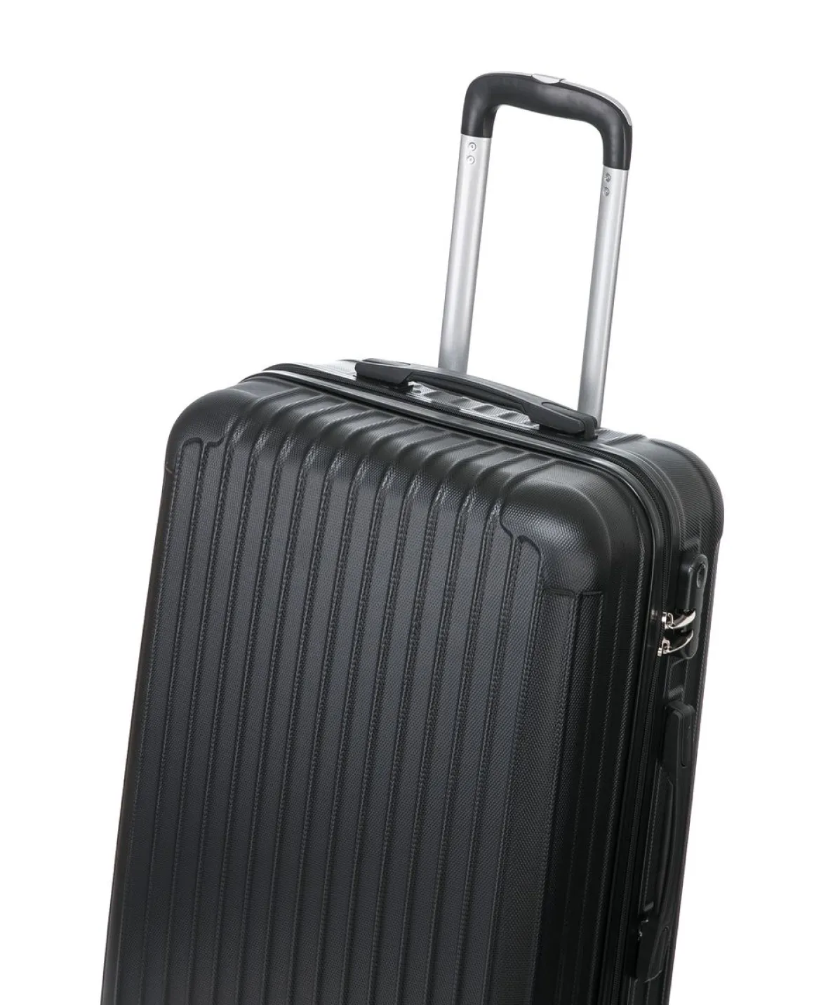 Reisekoffer Hartschalenkoffer LINN 3er Set schwarz