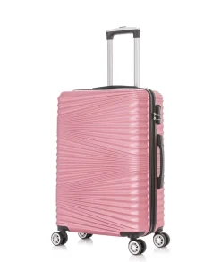 Reisekoffer Hartschalenkoffer NIA 3er Set rosa