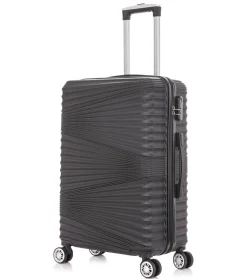 Reisekoffer Hartschalenkoffer NIA 3er Set schwarz