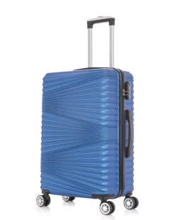 Reisekoffer Hartschalenkoffer NIA 3er Set blau