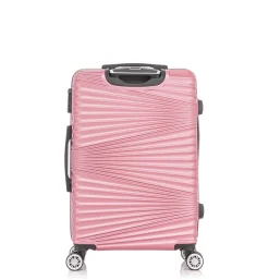 Reisekoffer Hartschalenkoffer NIA 5er Set rosa