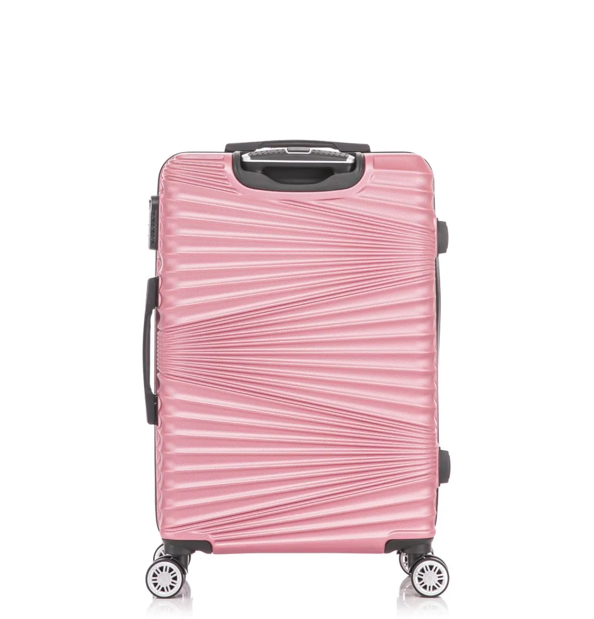 Reisekoffer Hartschalenkoffer NIA 5er Set rosa
