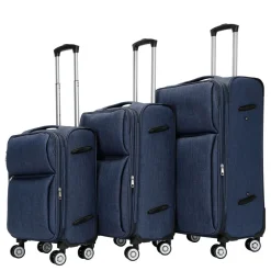 Reisekoffer LANA 3er Set blau