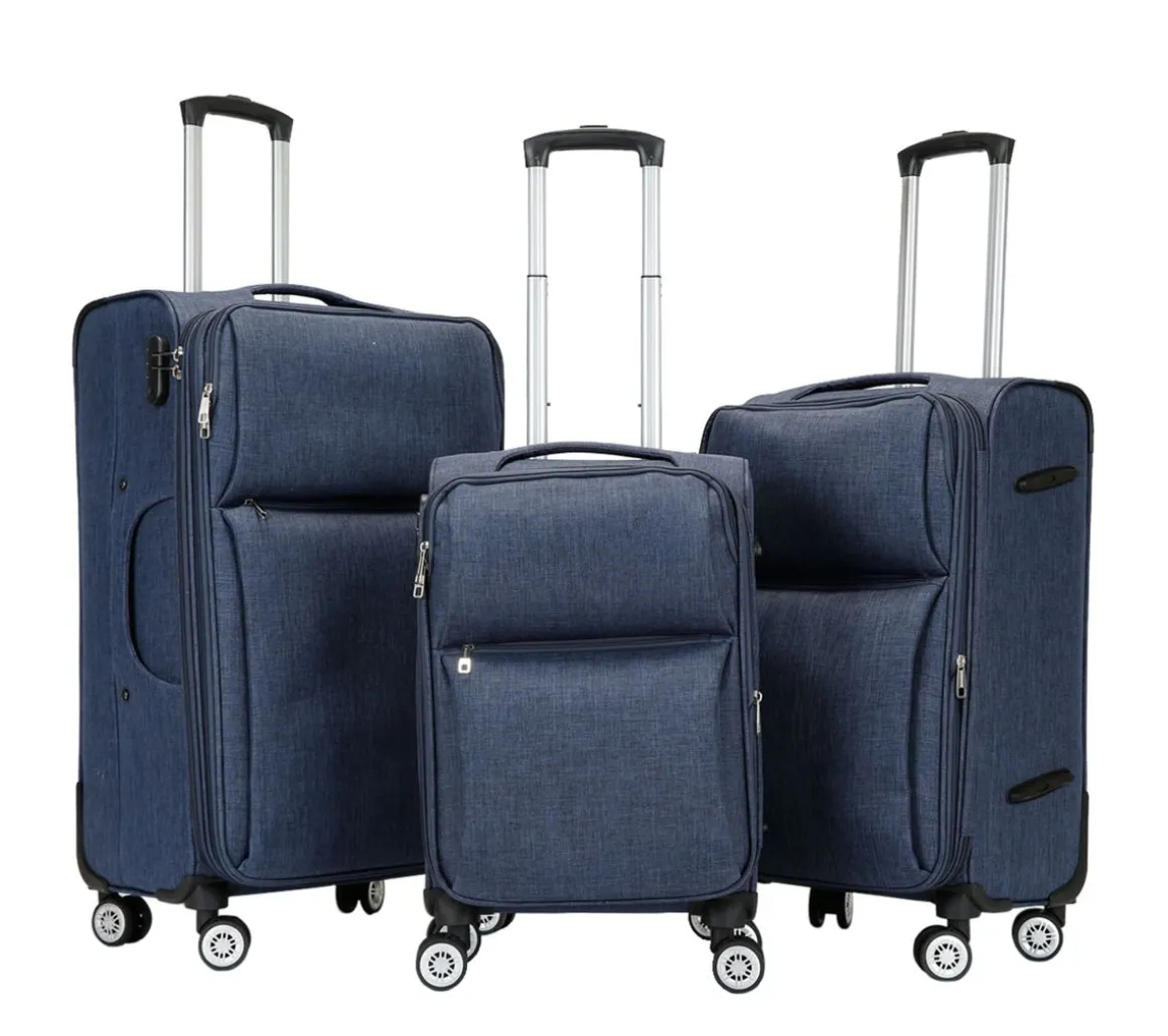 Reisekoffer LANA 3er Set blau