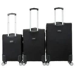 Reisekoffer LANA 3er Set schwarz