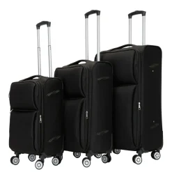 Reisekoffer LANA 3er Set schwarz