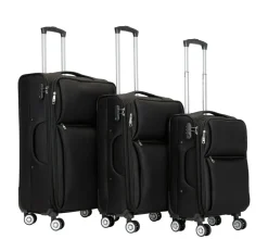 Reisekoffer LANA 3er Set schwarz