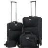 Reisekoffer PACO 4er Set schwarz