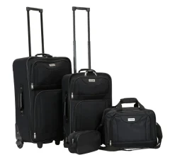 Reisekoffer PACO 4er Set schwarz