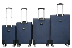 Reisekoffer RINO 4er Set blau