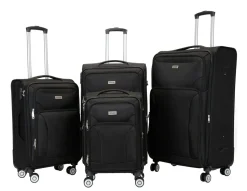 Reisekoffer RINO 4er Set schwarz